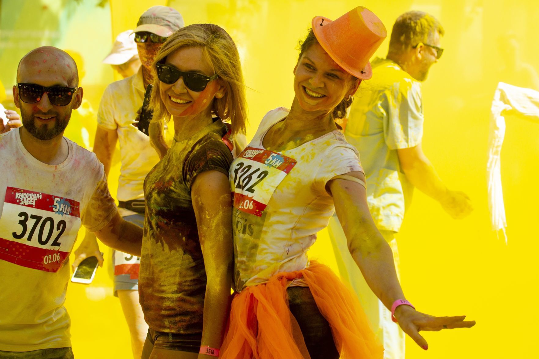 APTOPIX Russia Color Run